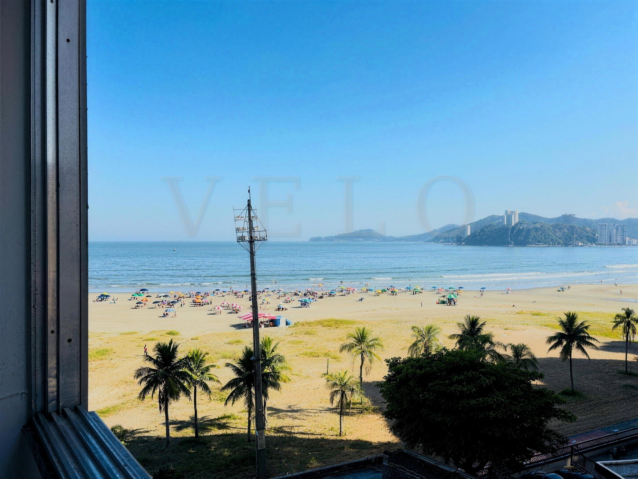 Foto: acervo Velo Select Vista de praia e orla em Santos, cidade onde a maioria dos contratos de aluguel residencial usa o IGP-M como índice de reajuste