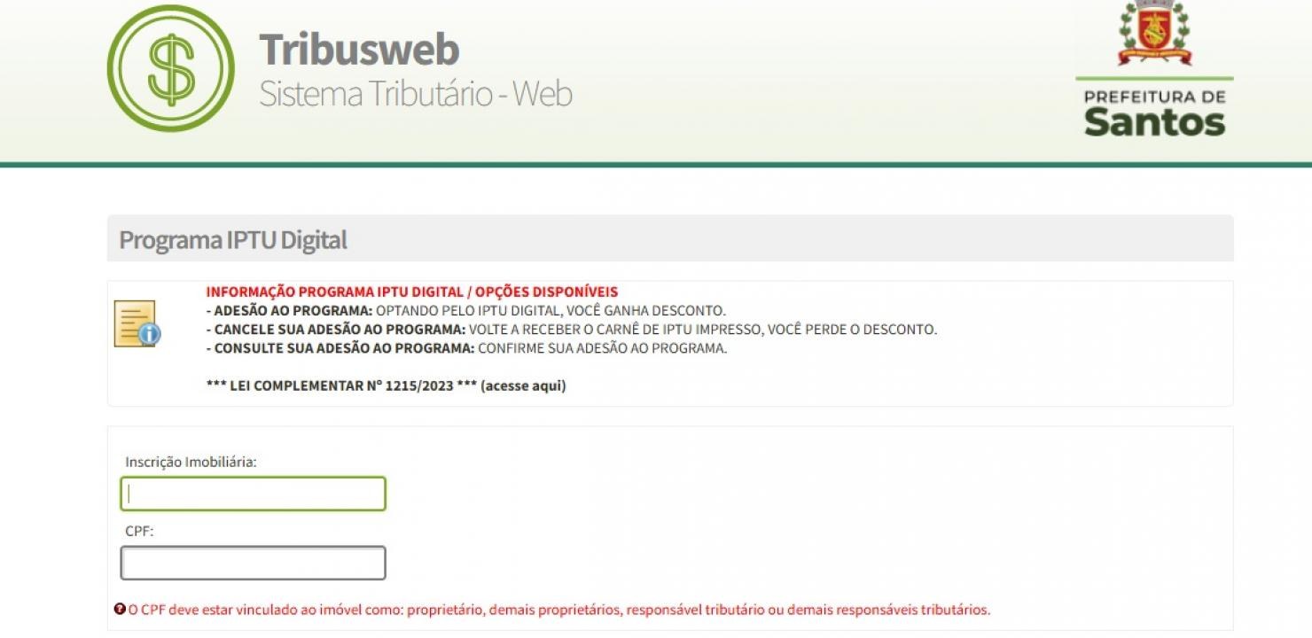 IPTU em Santos: como garantir 1% de desconto no carnê de 2027